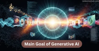 main goal of generative ai