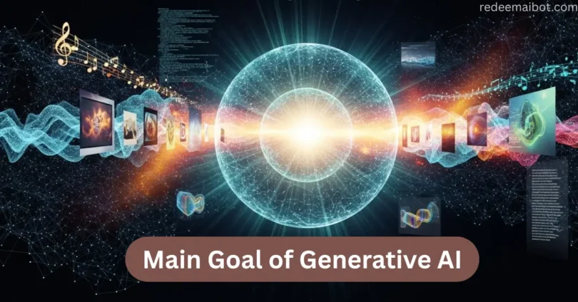 main goal of generative ai